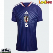 Japan Daichi Kamada #15 Replica Home Shirt Ladies World Cup 2026 Short Sleeve